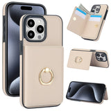 Shockproof Leather Ring Holder Case for iphone