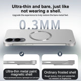 Matte Metal Thin Frameless Magnetic Case  for Samsung