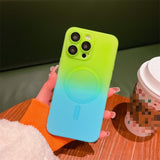 Gradient Magnetic Full Coverage Case for iphone