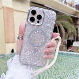 Glitter Magnetic Full‑Cover Shockproof Case for iphone