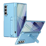 Shell‑Film Integrated Case for Samsung Z Fold, Built‑in Pen Slot & Hinge Protection