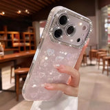 Glitter Shell Pattern Love Case for iphone