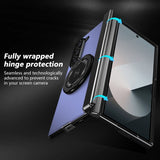 Magnetic Shockproof Full‑Cover Case with 360° Rotating Stand for Samsung Z Fold