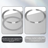 Matte Metal Thin Frameless Magnetic Case  for Samsung
