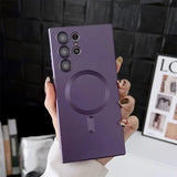 Luxury Matte Magnetic Case for Samsung
