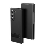 Full‑Cover Leather Flip Case with Stand for Samsung Z Fold