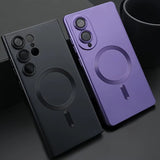 Soft Matte Magnetic Case for Samsung