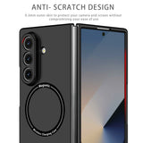 Magnetic Full-Cover Skin-Feel Matte Case for Samsung Z Fold