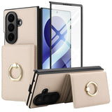 Shockproof Leather Case With Stand & Card Holder for Samsung Z Fold