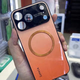 Premium Magnetic Iridescent Gradient Case for iphone