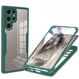 Full‑Cover Shockproof Shell‑Film Integrated Case for Samsung