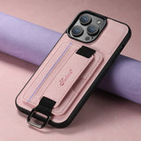 Leather Card Holder Stand Case for iphone