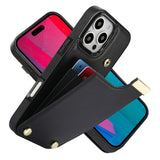 Shockproof Leather Case With Accordion Card Slot for iphone