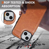 Wallet Magnetic Leather Case for iphone