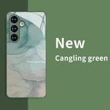 Marble Swirl Glass Case for Samsung