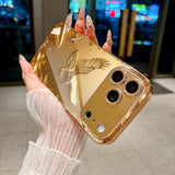 Golden Eagle & Airplane Glass Case for iphone