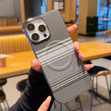 Borderless Electroplated Magnetic Case for iphone