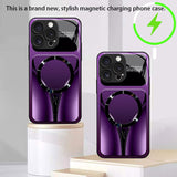 Magnetic Gradient Glass Case for iphone