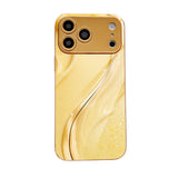 Electroplated Glass Flowing Light Effect Case for iphone