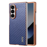 Shockproof Carbon Fiber Texture Shell‑Film Integrated Case for Samsung Z Fold