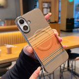 Borderless Electroplated Magnetic Case for iphone