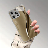 Electroplated Glass Luxury Fashion Case for iphone