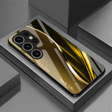 Aurora Iridescent Gradient Glass Case for Samsung