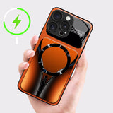 Magnetic Gradient Glass Case for iphone