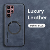 Shockproof Magnetic Leather Case for Samsung