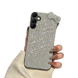 Bling Checkered Diamond Full Cover Case for Samsung
