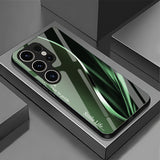 Aurora Iridescent Gradient Glass Case for Samsung
