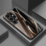 Aurora Iridescent Gradient Glass Case for Samsung