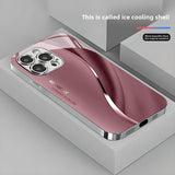 Electroplated Glass Luxury Fashion Case for iphone