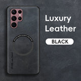 Shockproof Magnetic Leather Case for Samsung