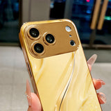 Electroplated Glass Flowing Light Effect Case for iphone
