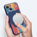 Creative Smiley Face Magnetic Shockproof Case for iphone