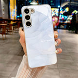 Marble Swirl Glass Case for Samsung