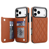 Leather Card Slot Case with Stand for iphone