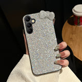 Bling Checkered Diamond Full Cover Case for Samsung