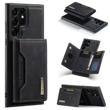 Magnetic Wallet Leather Case for Samsung