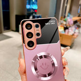 Pink Smiley Glass Case for Samsung