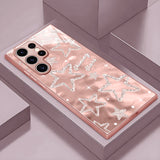 Simple Star Glass Phone Case for Samsung