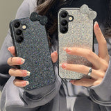 Bling Checkered Diamond Full Cover Case for Samsung