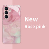 Marble Swirl Glass Case for Samsung