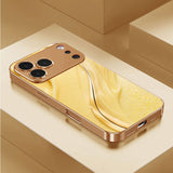 Electroplated Glass Flowing Light Effect Case for iphone