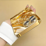 Gold Electroplated Pearl Money Tree Glass Case for iphone