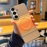 Borderless Electroplated Magnetic Case for Samsung