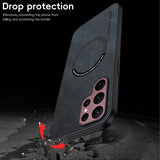 Shockproof Magnetic Leather Case for Samsung