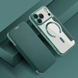 Magnetic Flip Shockproof Kickstand Case for iphone
