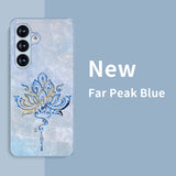 Lotus Flower Tempered Glass Case for Samsung
